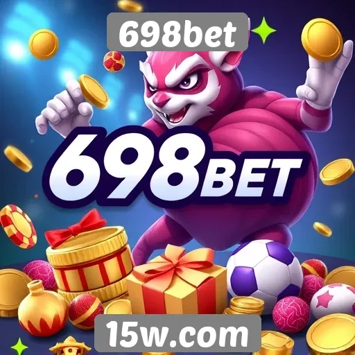 Diversidade de jogos disponíveis na plataforma 698bet